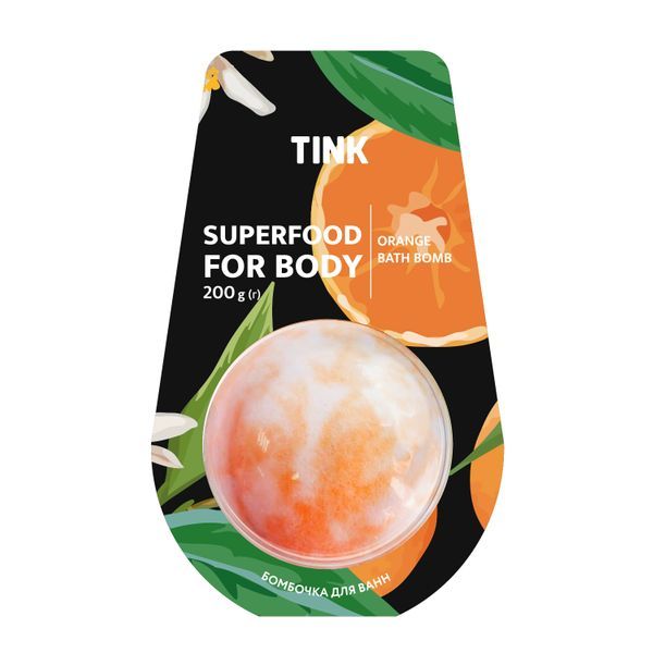 Бомбочка-гейзер для ванн Tink Orange 200 г 4823109402102 (4823109402102) - купить в магазине Epsi по цене 169 грн.