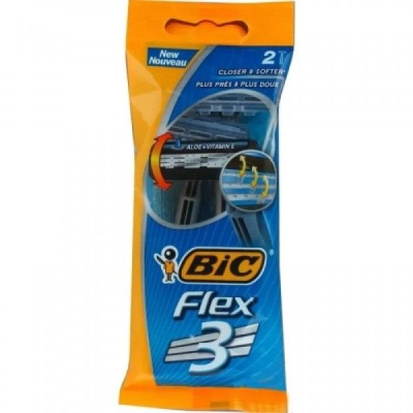Бритва Bic Flex 3 2 шт. (3086123242708) - купить в магазине Yulo интернет-магазин по цене 163.3 грн.